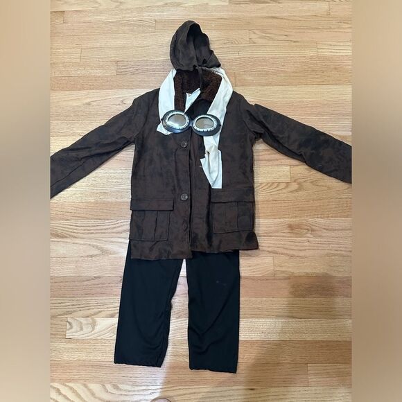 Aviator jacket, scarf, cap and glasses size 5-7 years. Pajamas included - Picture 2 of 4
